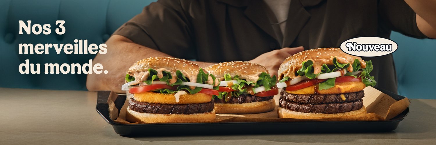Burger King France's banner
