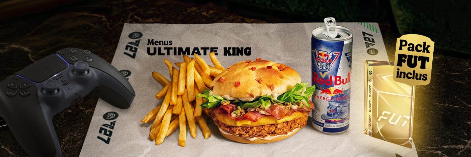 Burger King France's banner