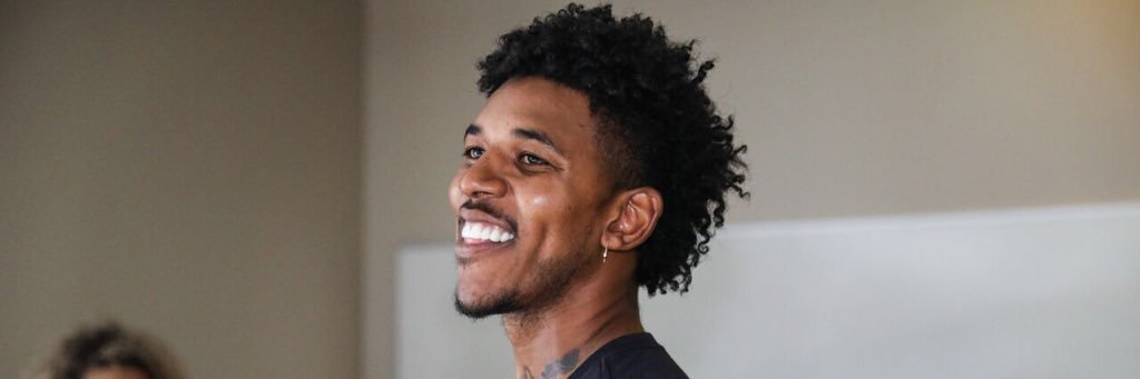 Nick Young's banner