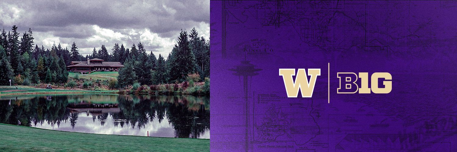 Washington Men's Golf's banner
