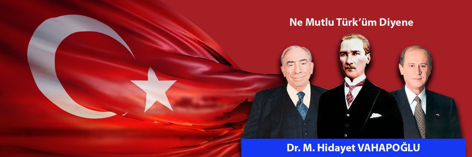 Dr. M. Hidayet VAHAPOĞLU 🇹🇷's banner