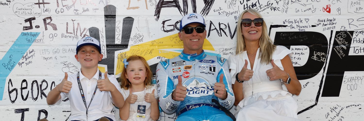 Kevin Harvick's banner