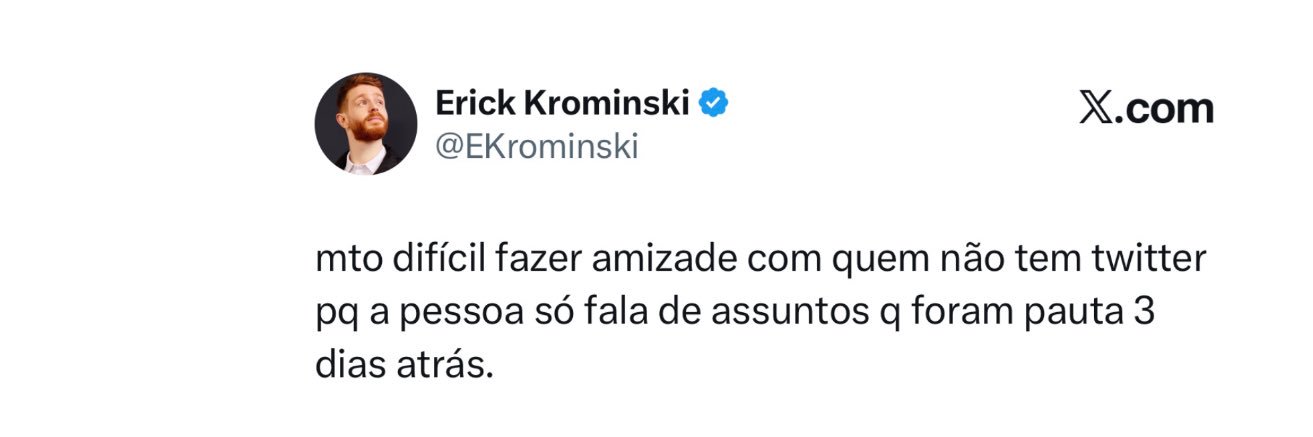 Erick Krominski's banner