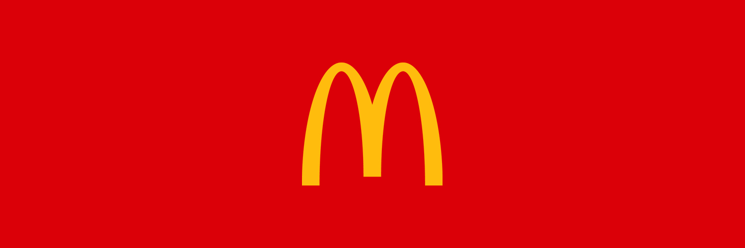 McDonald's UK's banner