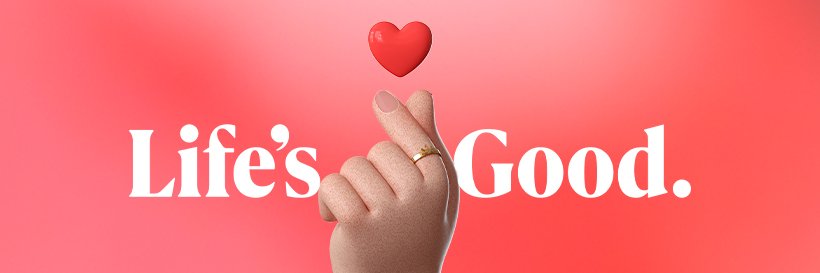 LG India's banner