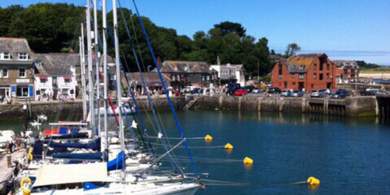 Padstow Harbour's banner