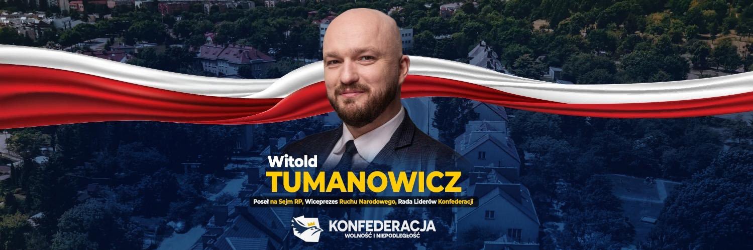Witold Tumanowicz's banner