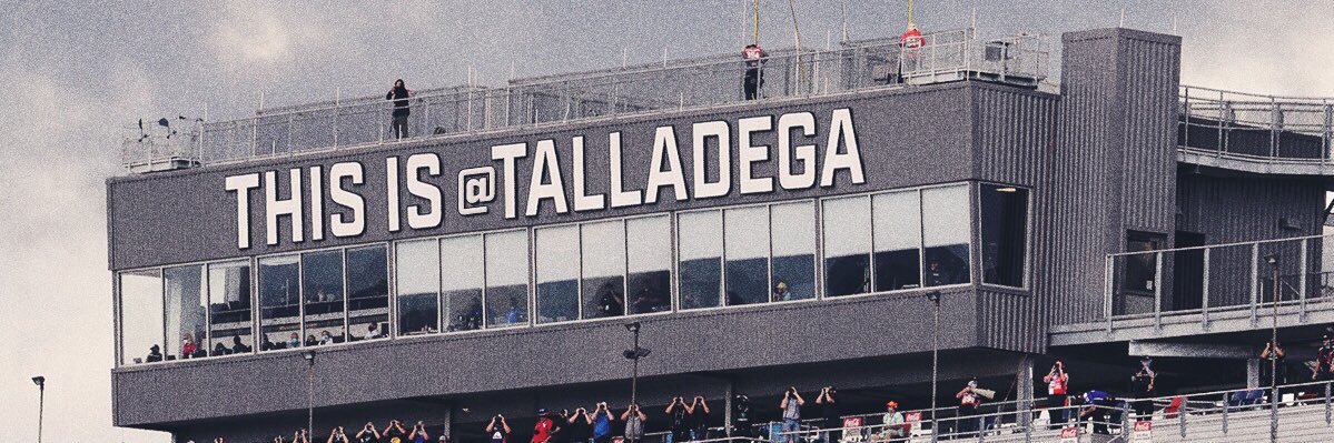 Talladega Superspeedway's banner