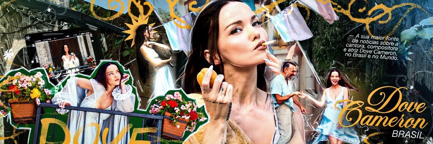 Dove Cameron Brasil's banner