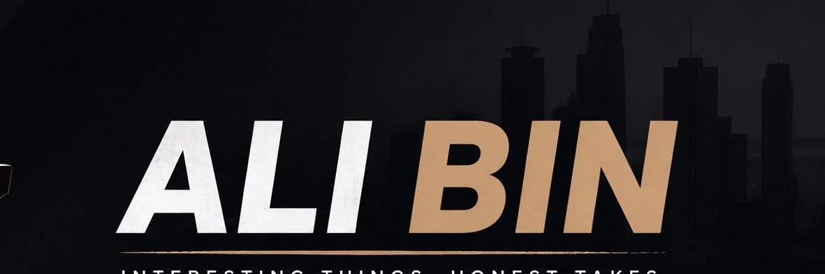 ALI BIN's banner