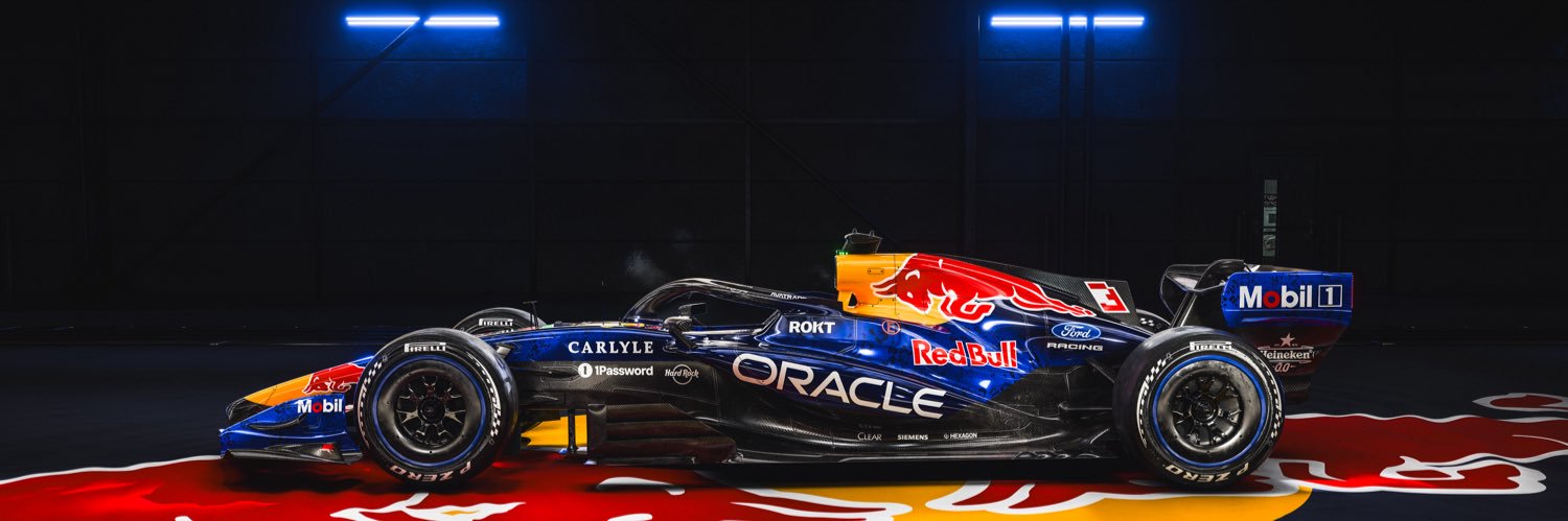 Oracle Red Bull Racing's banner