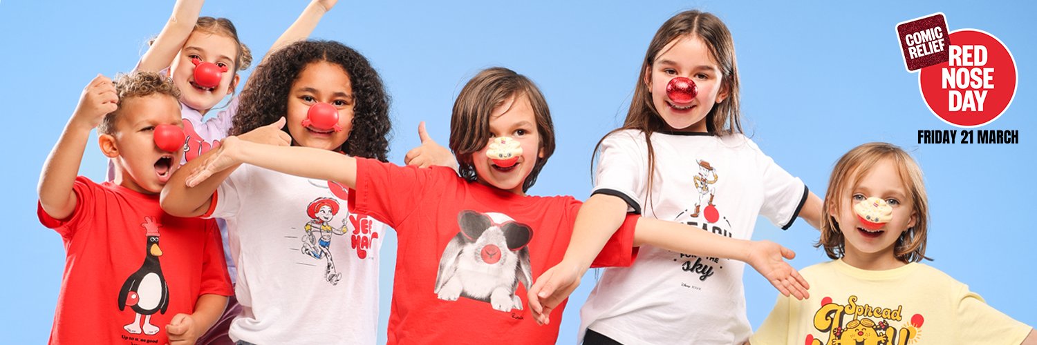 Comic Relief's banner