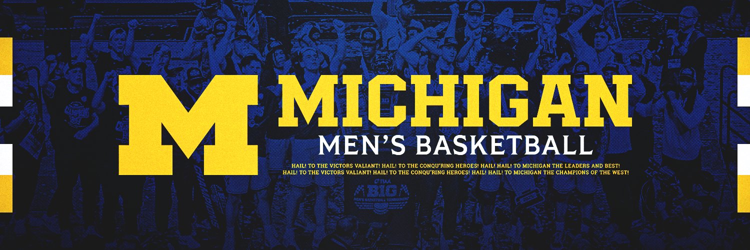 Michigan Men's Basketball's banner