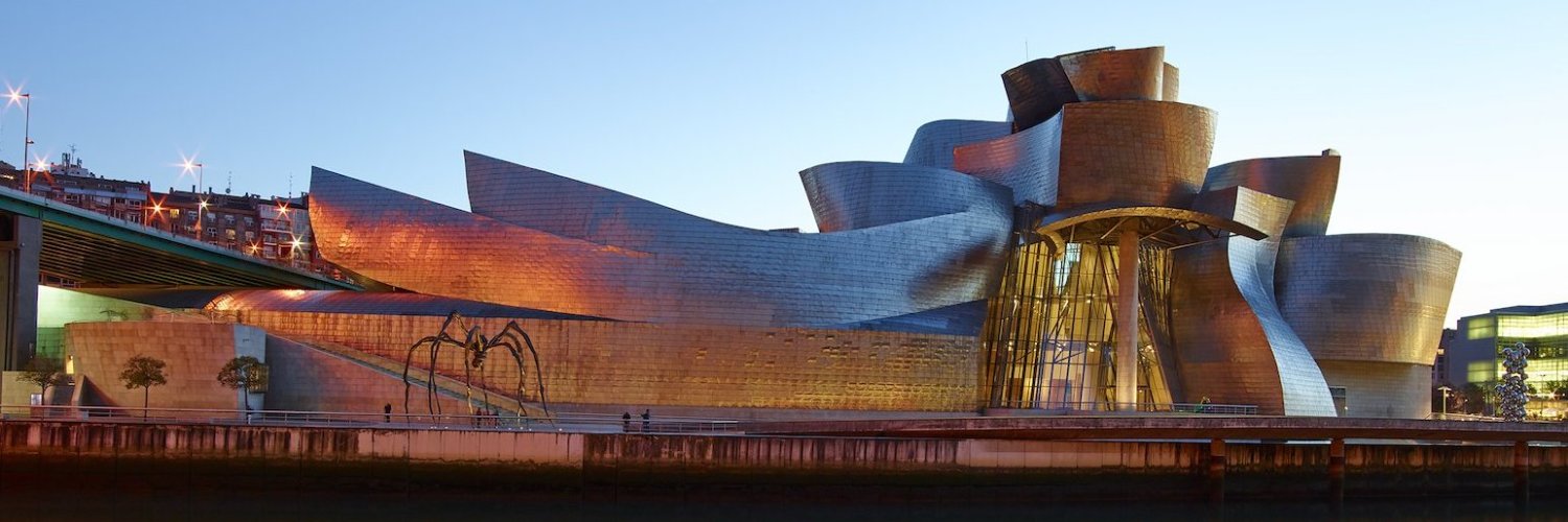 Guggenheim Bilbao's banner