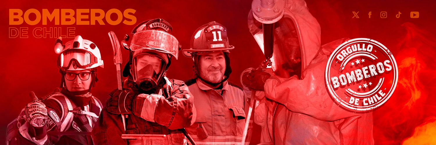 Bomberos de Chile's banner