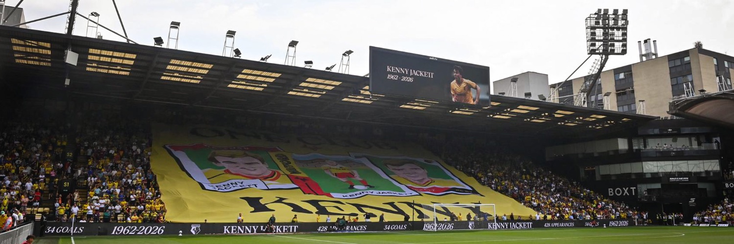 Watford Football Club's banner