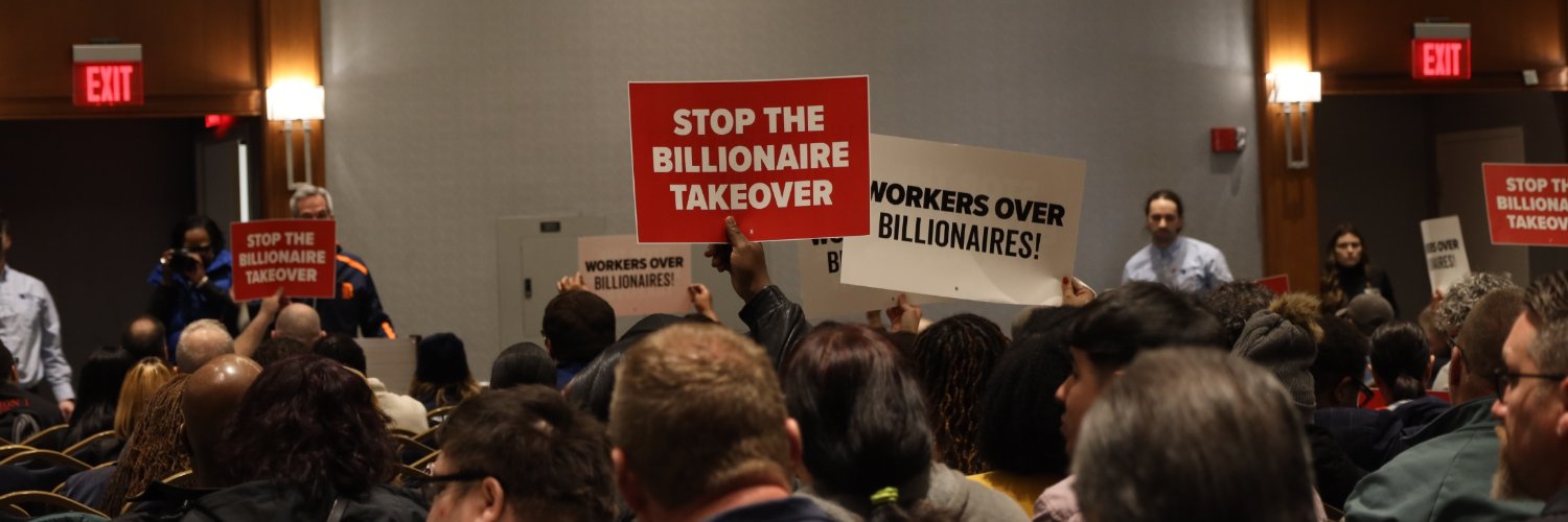 Michigan AFL-CIO ✊'s banner