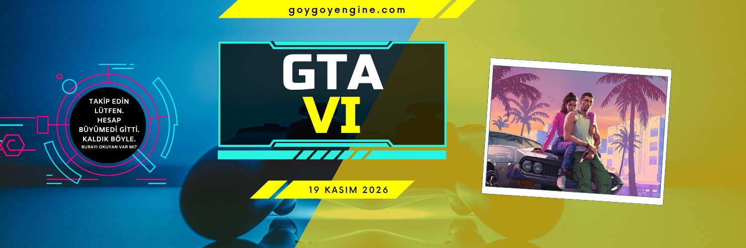 Goygoy Engine ⚙️ #OYUNUMADOKUNMA's banner