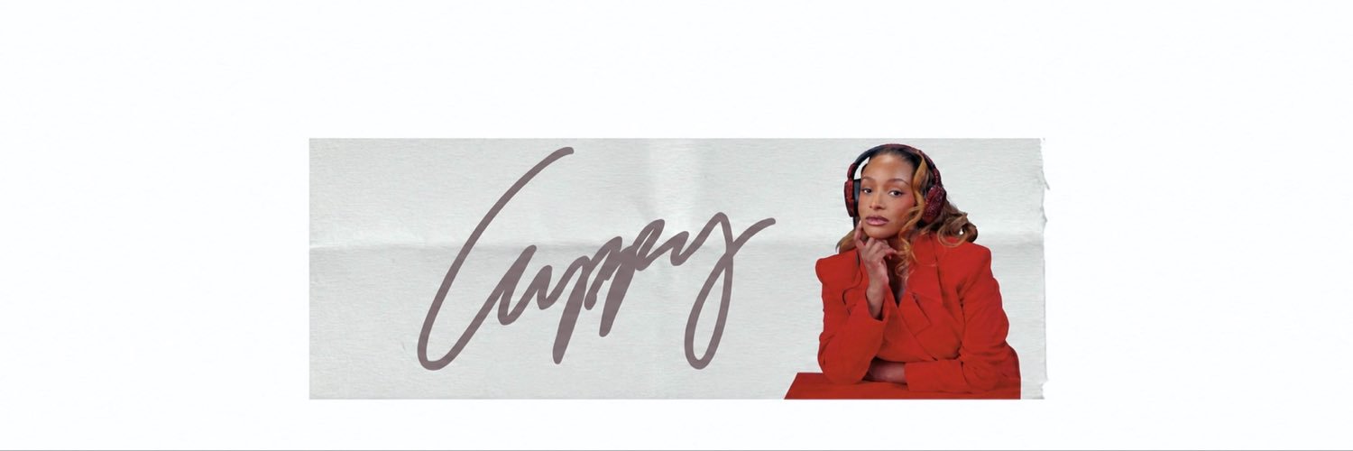 Cuppy's banner