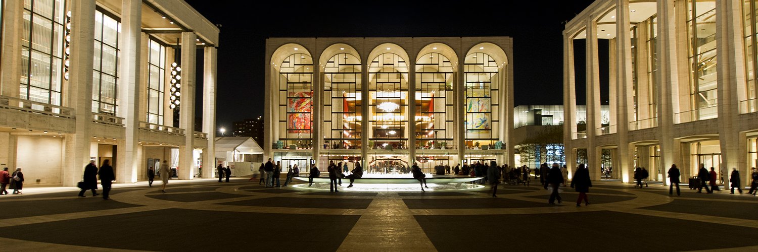 Metropolitan Opera's banner