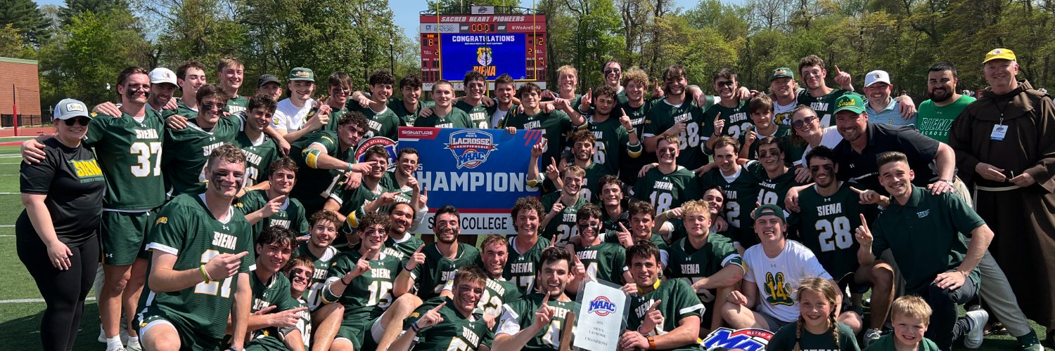 Siena Lacrosse's banner