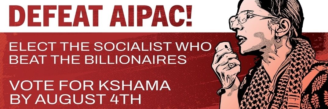 Kshama Sawant's banner