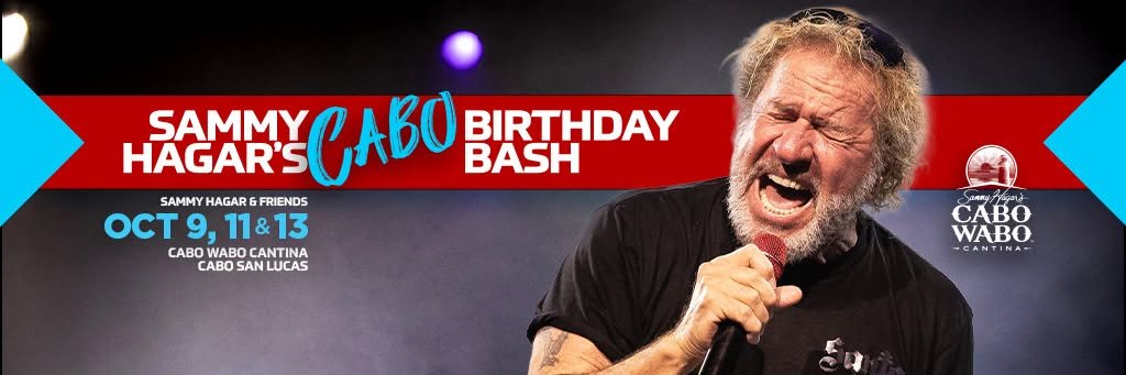 Sammy Hagar's banner