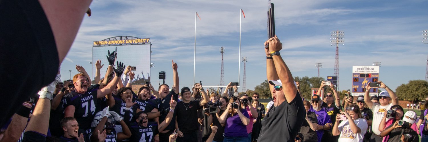 Hardin-Simmons Cowboy Football's banner