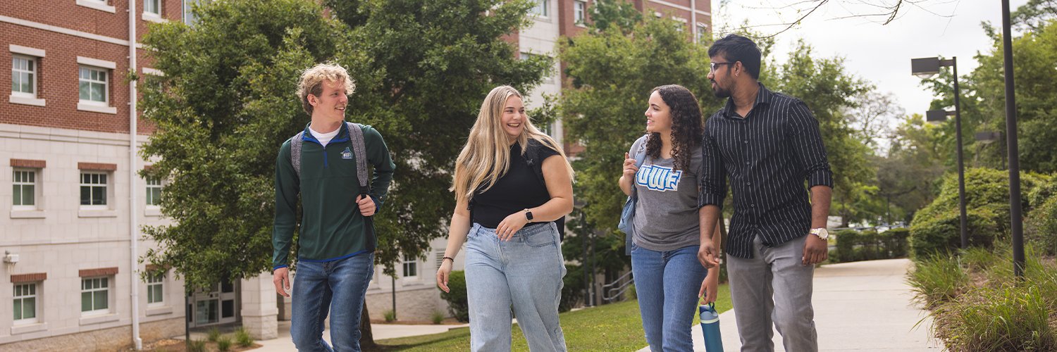 UWF's banner
