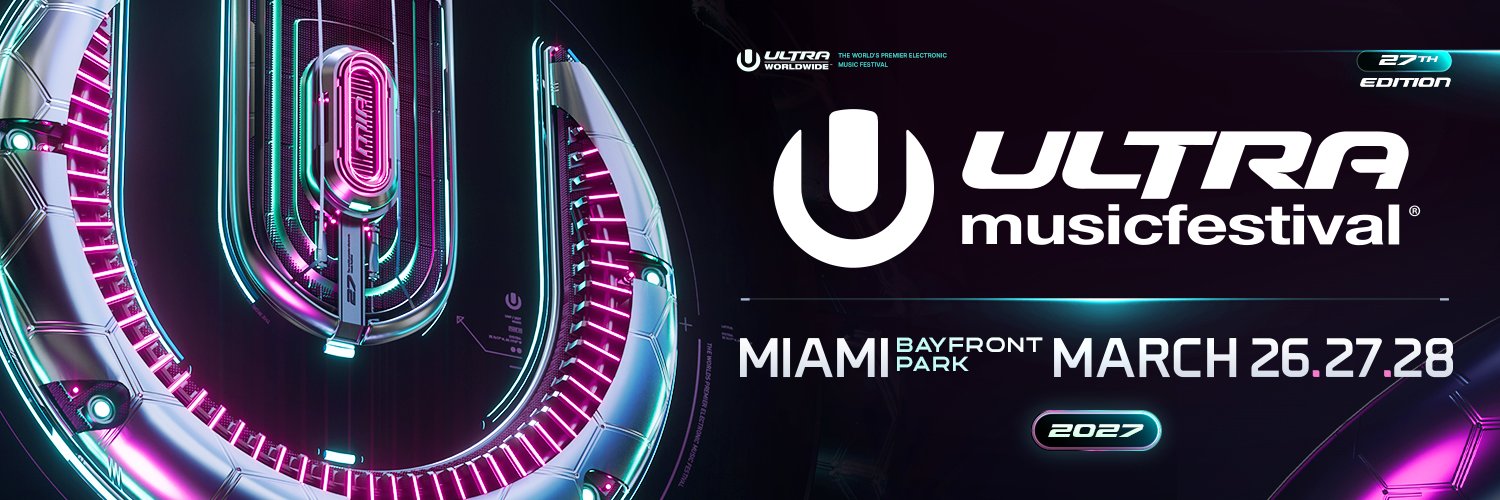 Ultra Music Festival's banner