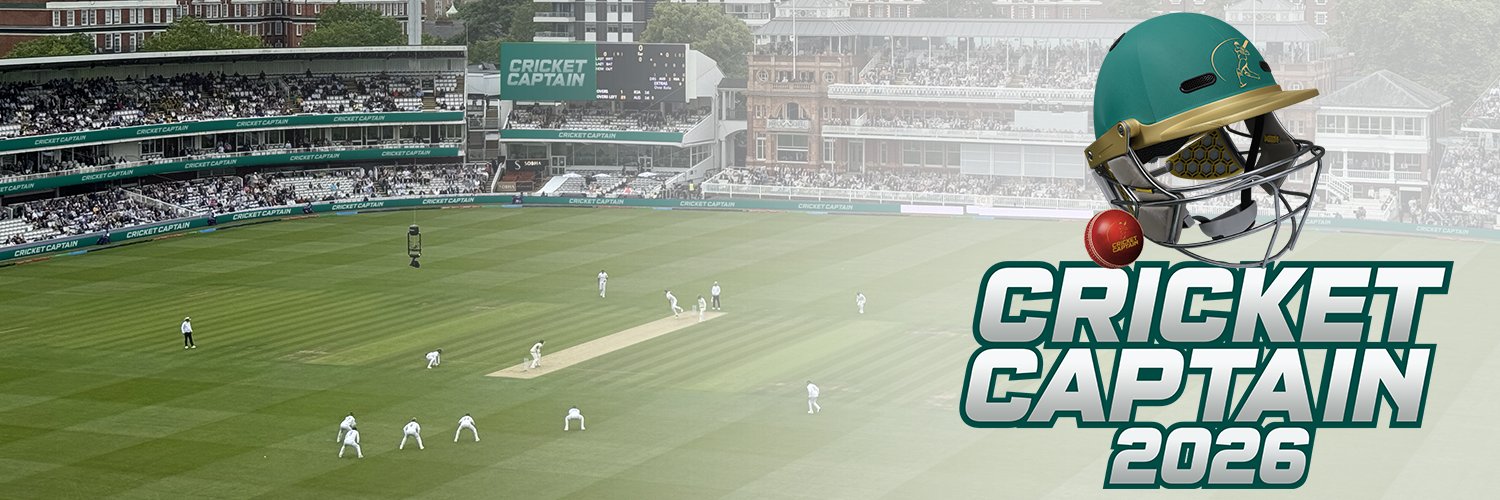 Cricket Captain's banner