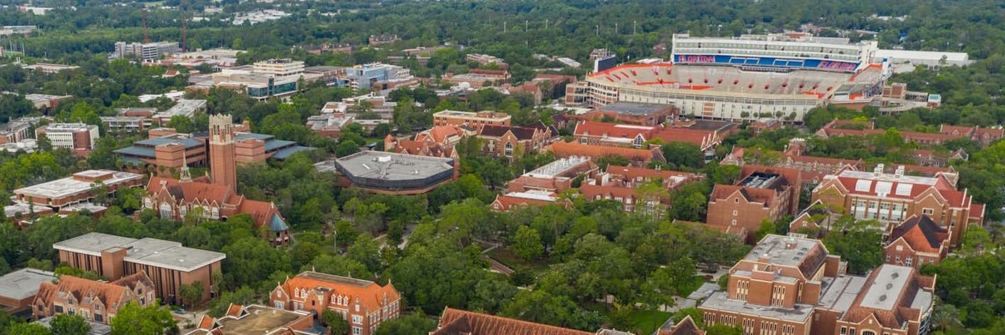 WRUF - Home of the Gators's banner