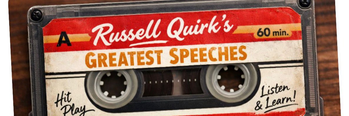 Russell Quirk's banner