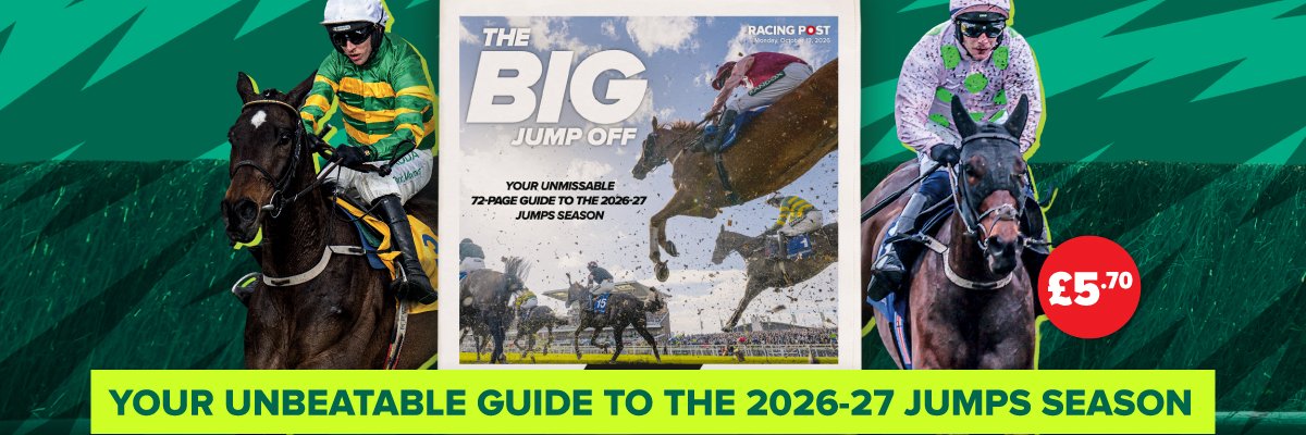 Racing Post's banner