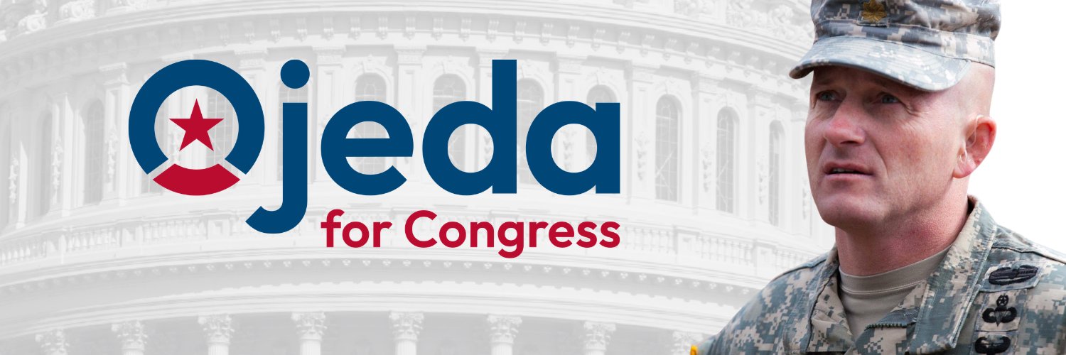 Maj. (Ret.) Richard Ojeda's banner