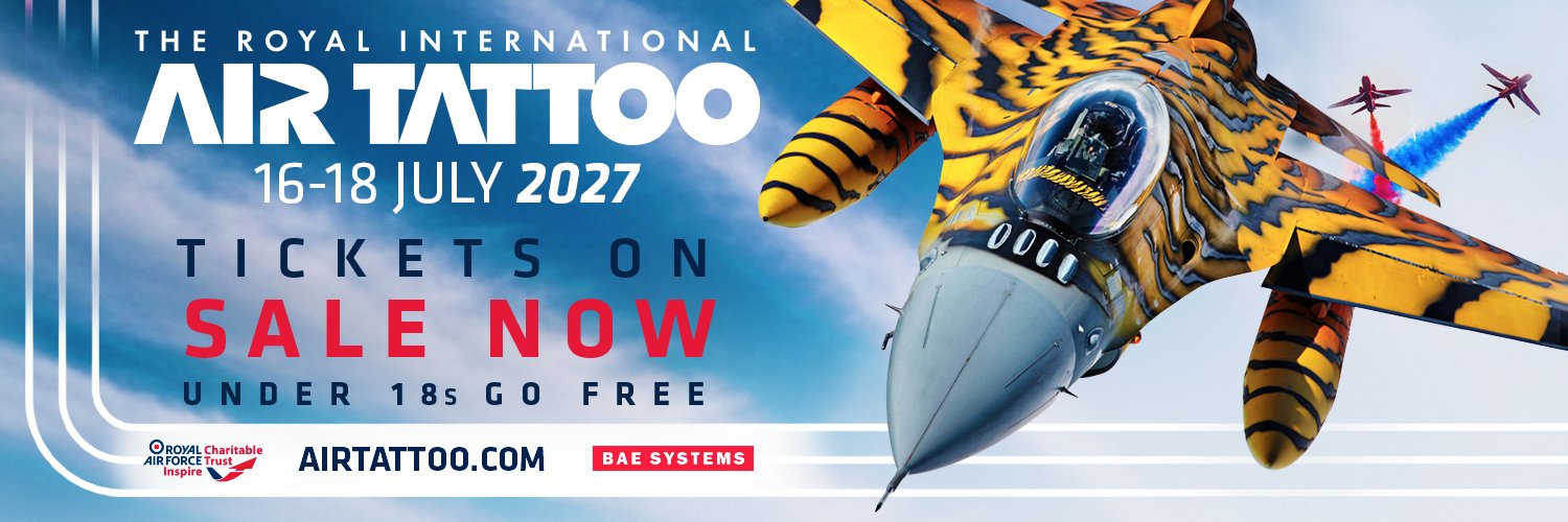 Royal International Air Tattoo's banner