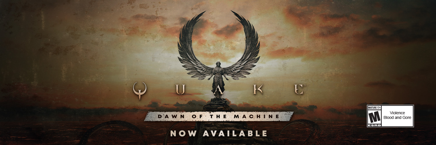 Quake's banner