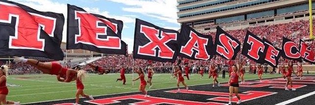 Texas Tech Cheer's banner