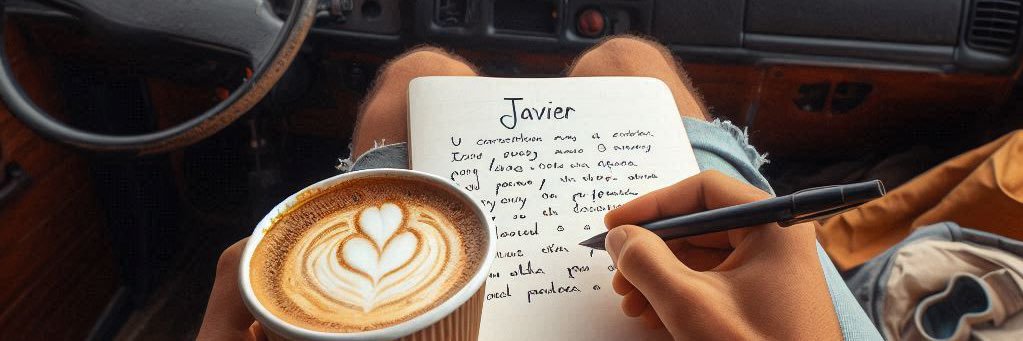 javier's banner
