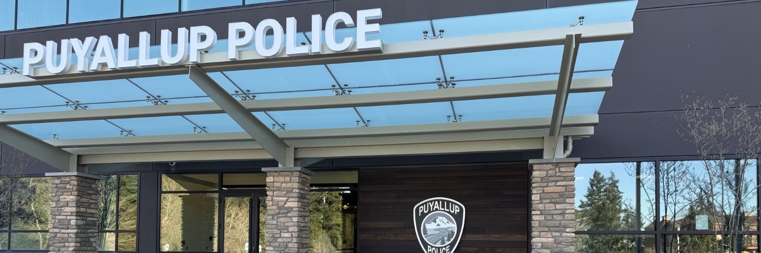 Puyallup Police Department's banner