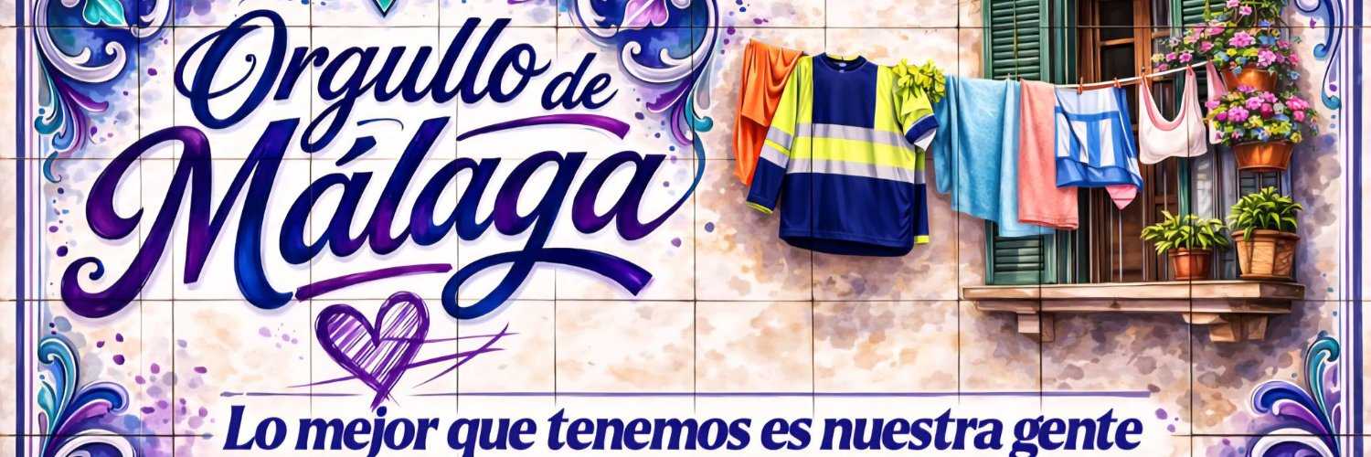 Podemos Málaga's banner
