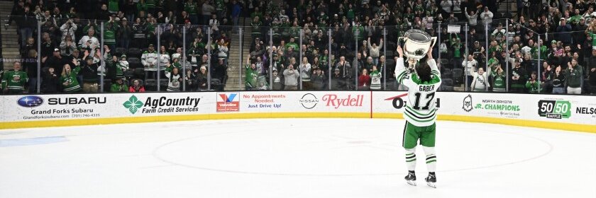 University of Hockey's banner