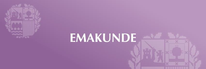 Emakunde's banner