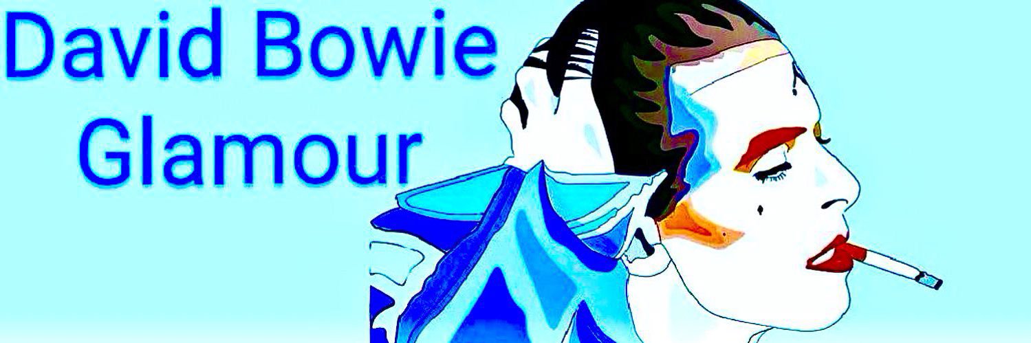 David Bowie Glamour's banner