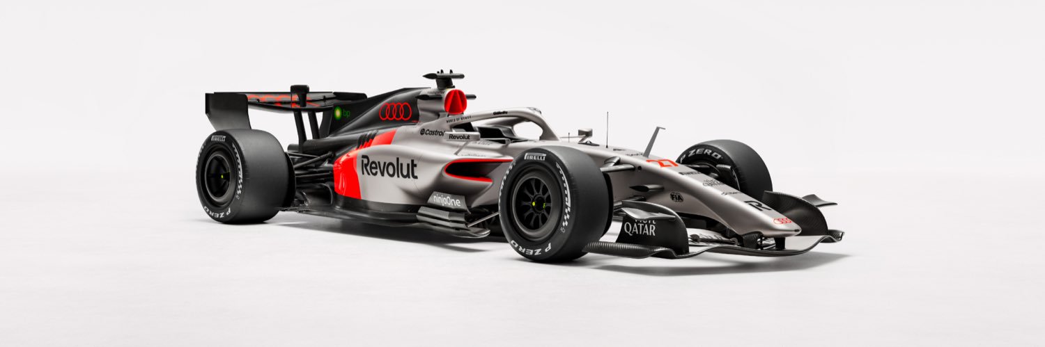 Audi Revolut F1 Team's banner