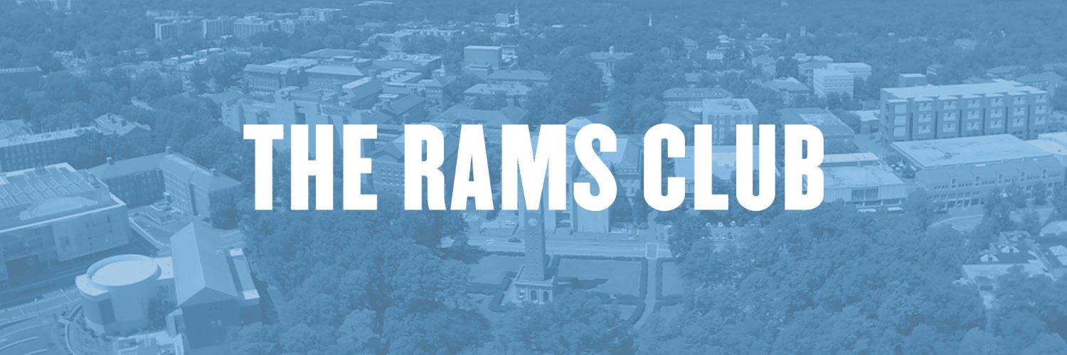 The Rams Club's banner