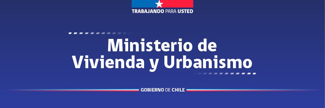 MINVU - Chile's banner