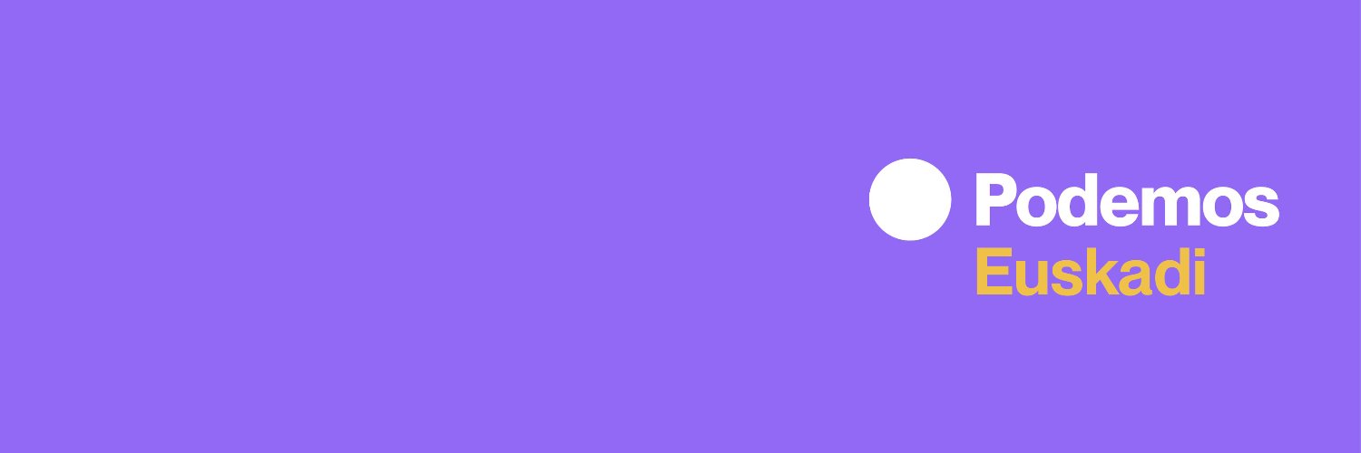 Podemos Euskadi's banner