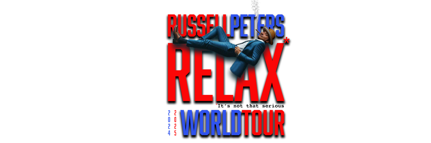 Russell Peters's banner