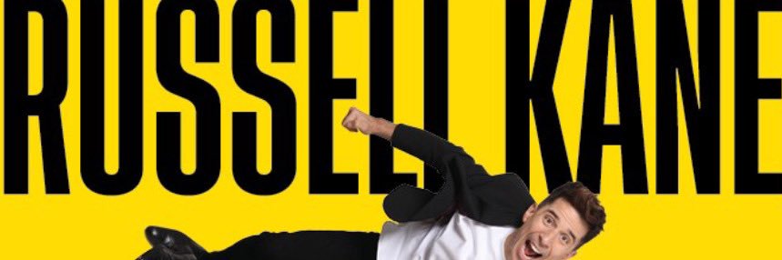 Russell Kane's banner